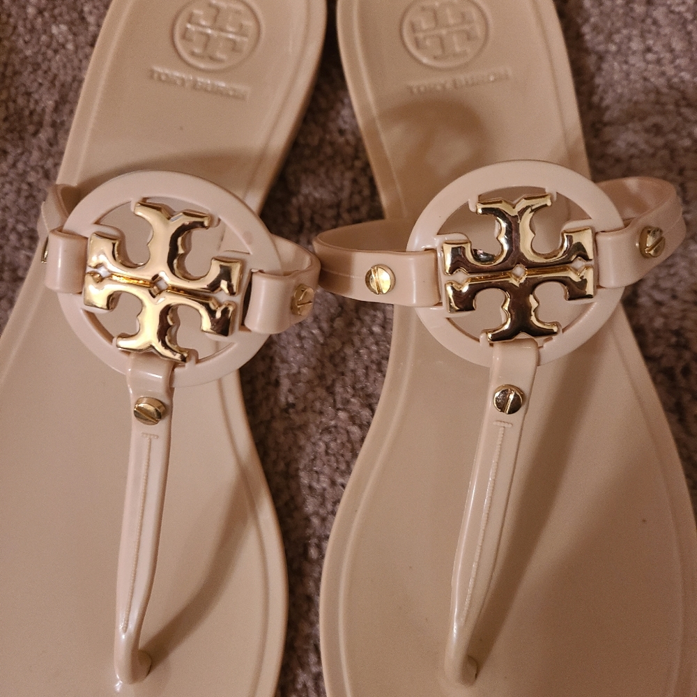Tory Burch jelly sandals size 10